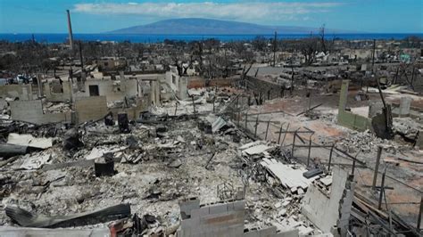 Death toll rises to 80 in Maui wildfires